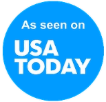 As Seen on USA Today logo.